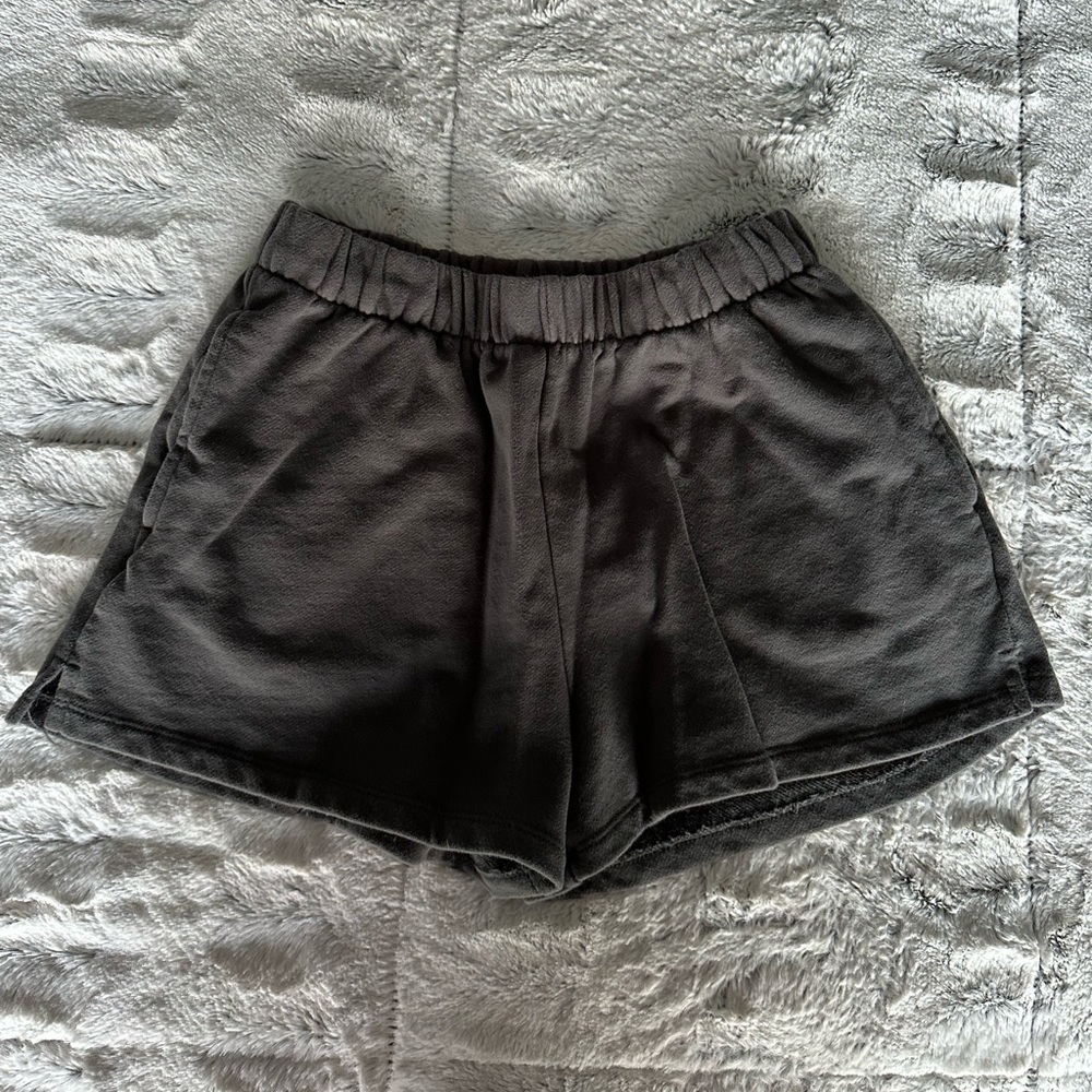 Garage Shorts; Size X-Small; in charcoal gray